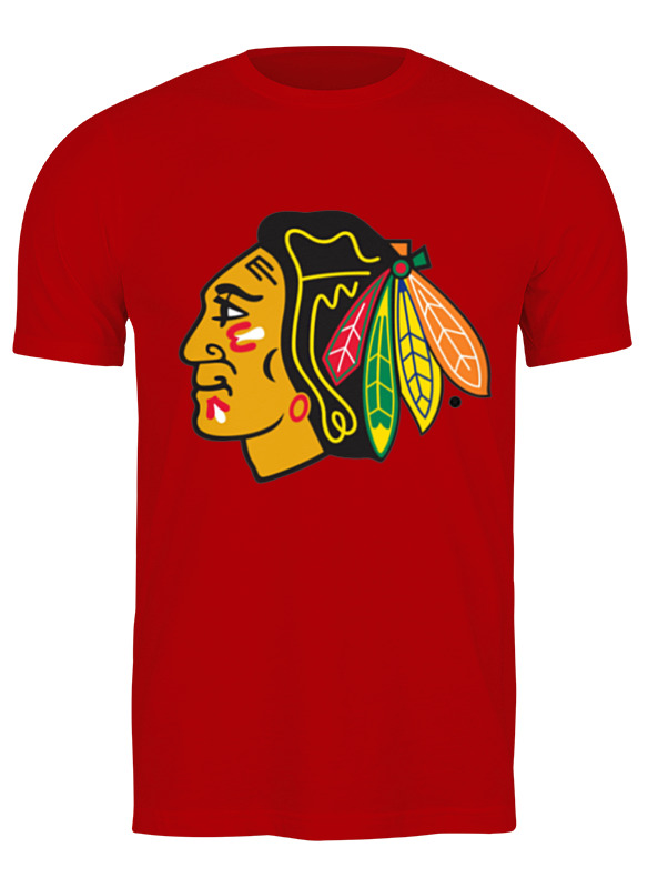 Printio Футболка классическая Chicago blackhawks футболки print bar chicago blackhawks