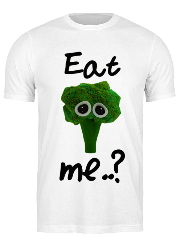 Printio Футболка классическая Eat me..? printio блокнот eat me