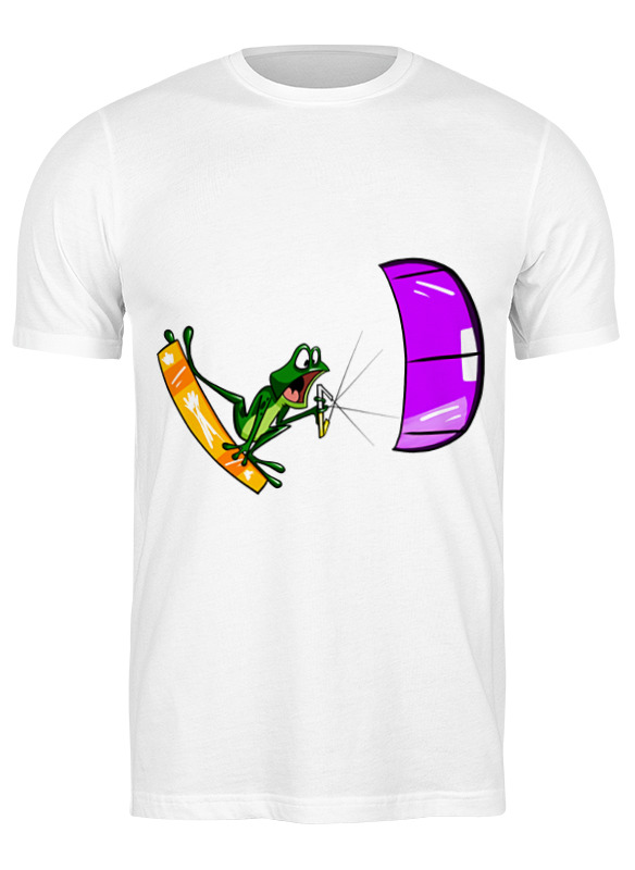 Printio Футболка классическая Лягушка-кайтер. м printio футболка классическая лягушка кайтер м