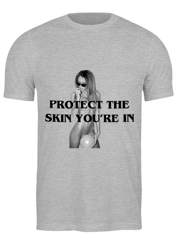 Printio Футболка классическая Protect the skin you'r in printio детская футболка классическая унисекс protect the skin you r in