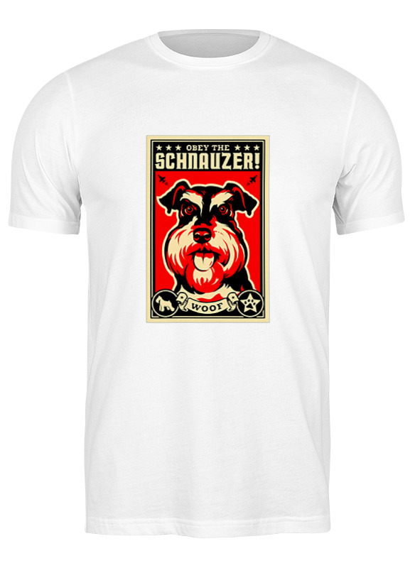 Printio Футболка классическая Собака: schnauzer