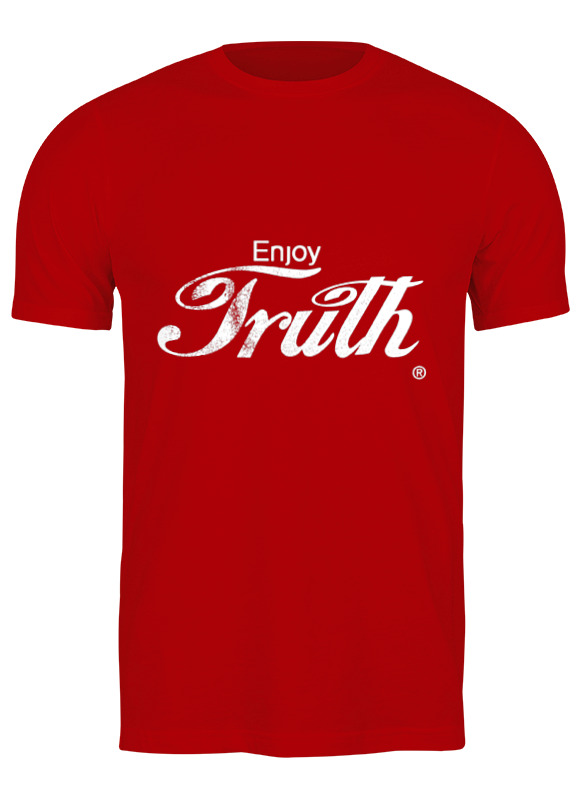 Printio Футболка классическая Coca cola enjoy truth! printio детская футболка классическая унисекс coca cola enjoy truth