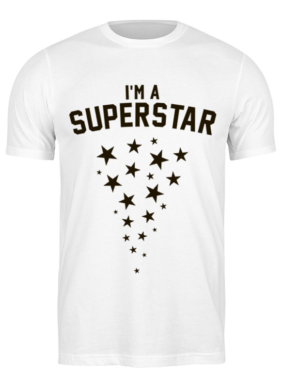 Printio Футболка классическая I am superstar printio футболка классическая i am your person