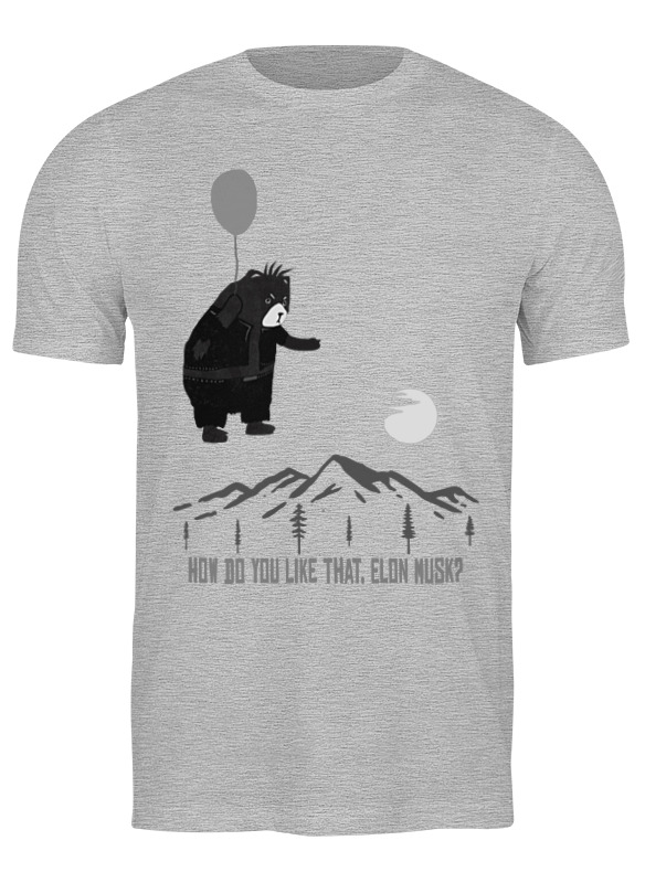 printio футболка классическая bad bear snowboarder Printio Футболка классическая Bad bear in the air