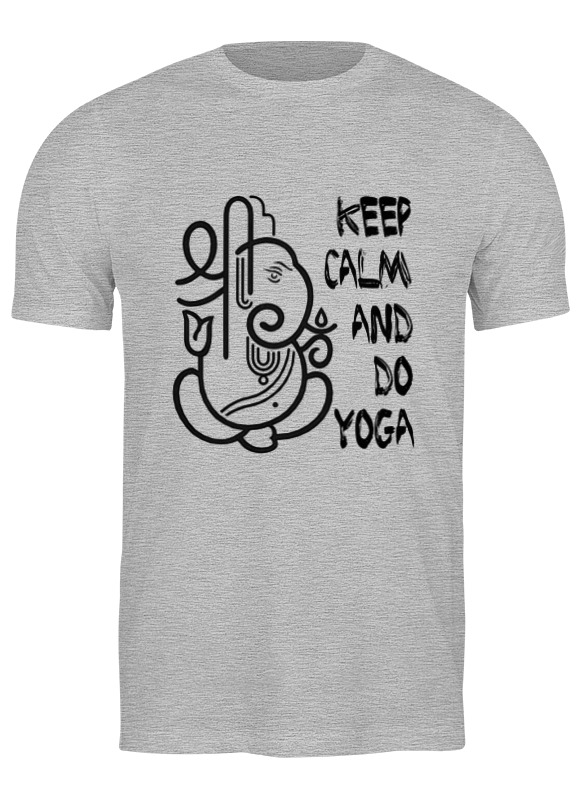Printio Футболка классическая Keep calm & do yoga