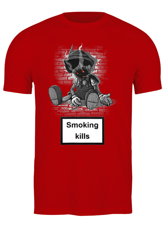 Printio Футболка классическая Smoking kills