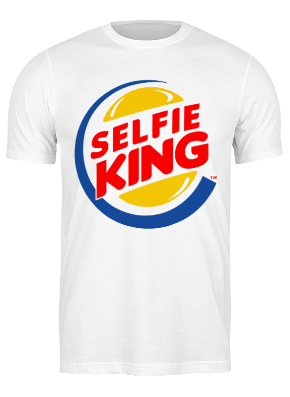 Printio Футболка классическая Король селфи (selfie king) printio детская футболка классическая унисекс король селфи selfie king