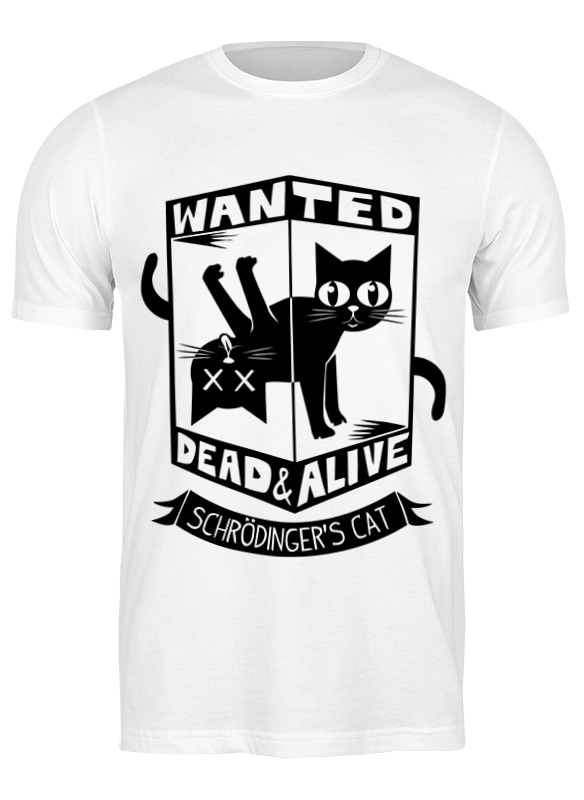 Printio Футболка классическая Кот шрёдингера (dead alive) printio футболка классическая кот шрёдингера dead alive