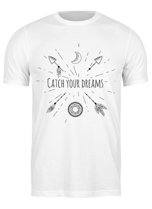 Printio Футболка классическая Catch your dreams printio футболка с полной запечаткой женская catch your dreams