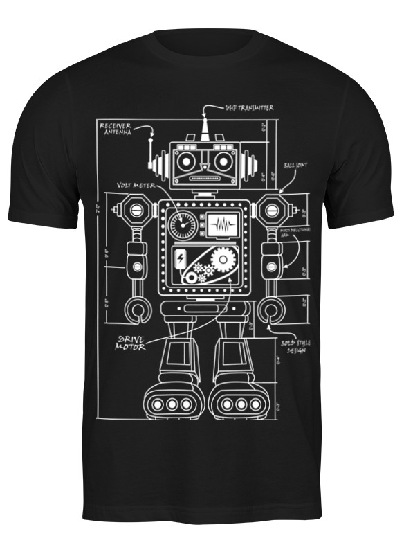 Printio Футболка классическая Робот