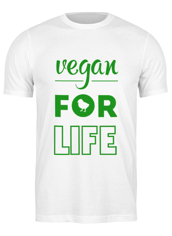 Printio Футболка классическая Vegan for life printio футболка классическая vegan life