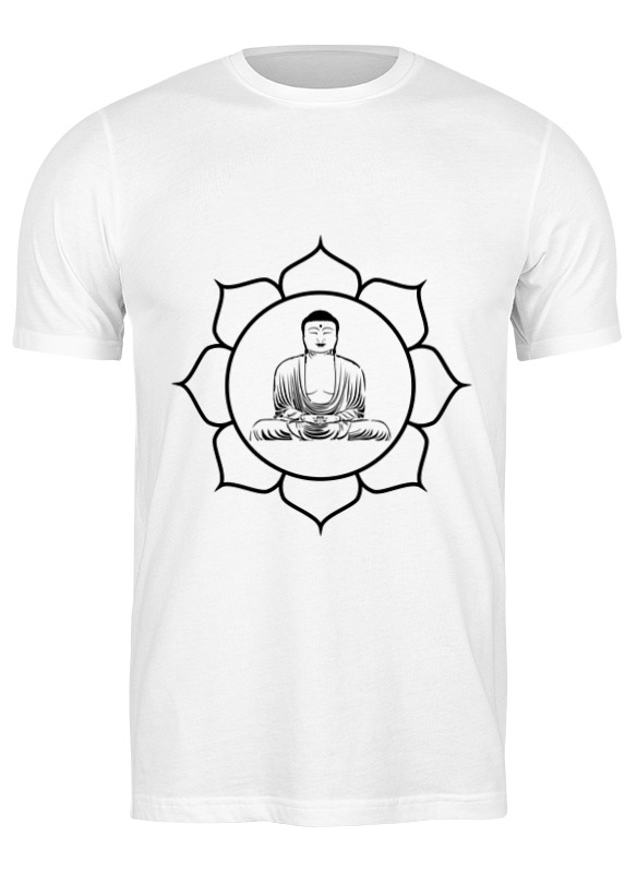 Printio Футболка классическая Будда медитация printio детская футболка классическая унисекс будда медитация