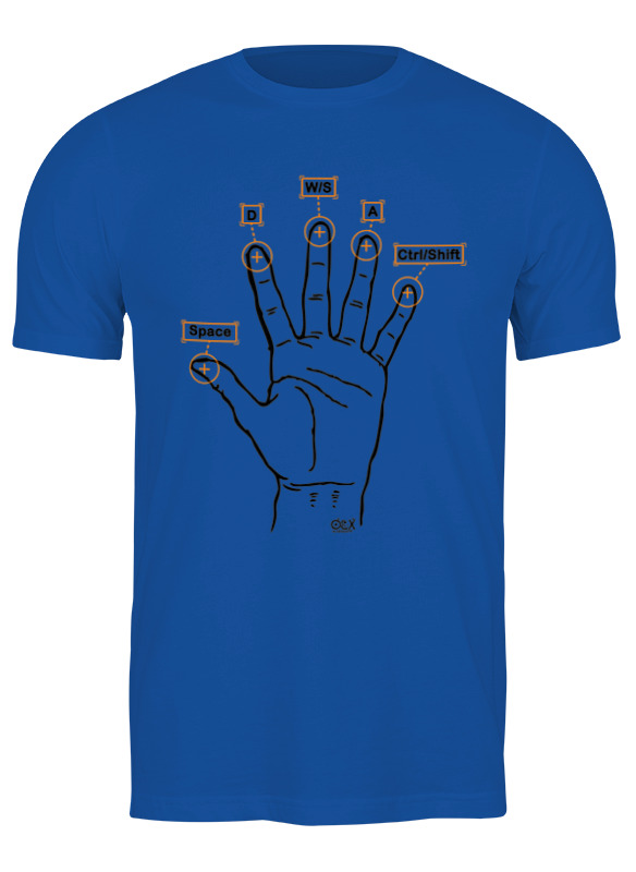 printio детская футболка классическая унисекс рука геймера Printio Футболка классическая Рука геймера