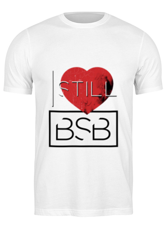 printio футболка классическая i still love bsb Printio Футболка классическая I still love bsb