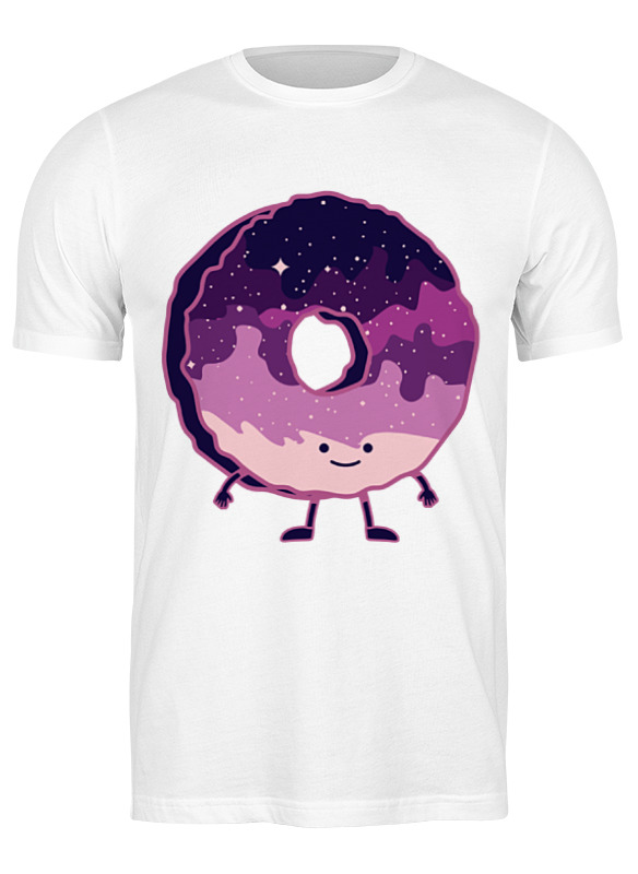 Printio Футболка классическая Космический пончик (space donut) printio футболка wearcraft premium космический пончик space donut