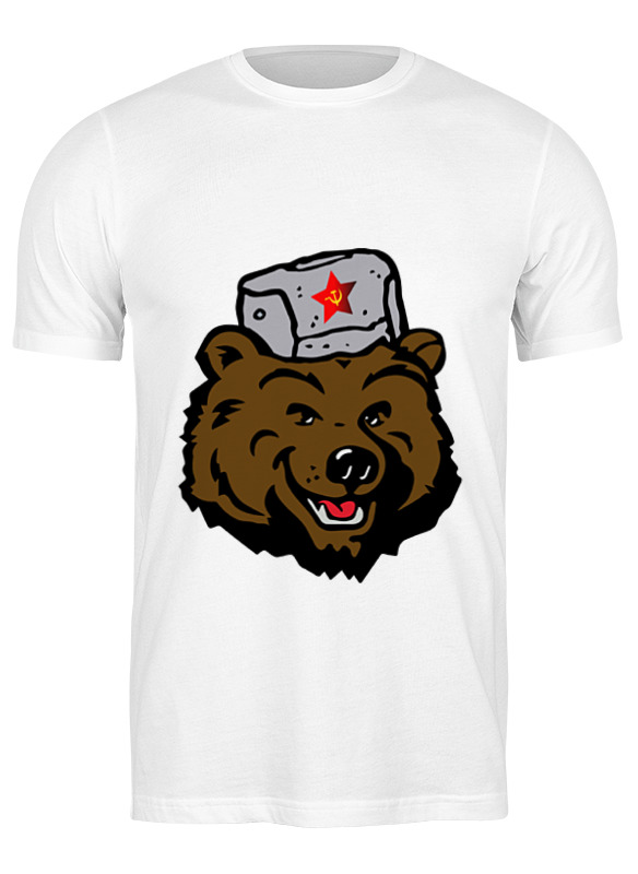 Printio Футболка классическая Russian bear (русский медведь) printio лонгслив russian bear русский медведь