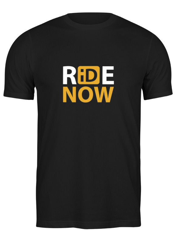 Printio Футболка классическая Ride-now. для любителей активных видов спорта! printio футболка wearcraft premium ride now для любителей активных видов спорта