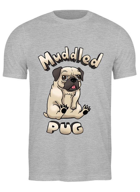 Printio Футболка классическая Mudded pug printio футболка классическая mudded pug