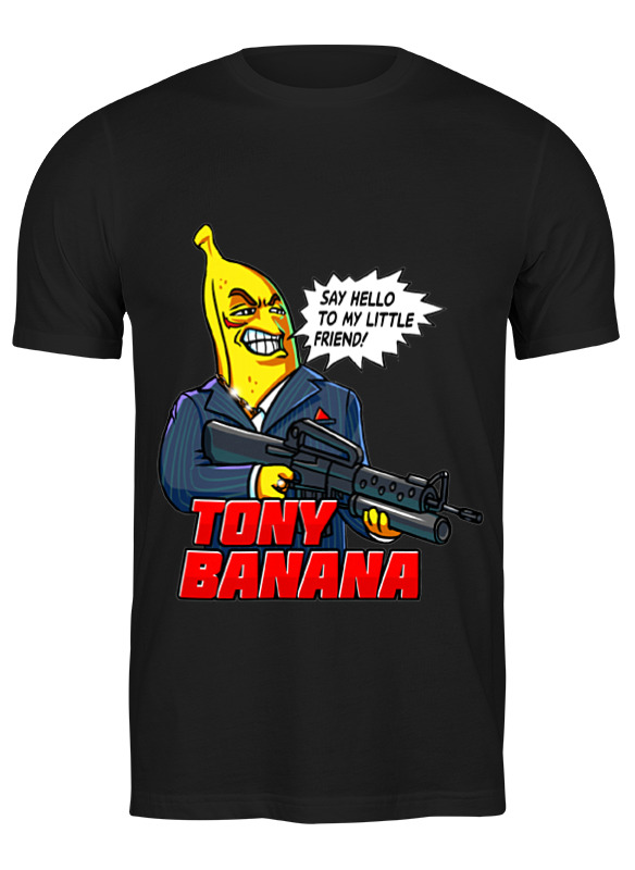 Printio Футболка классическая Tony banana