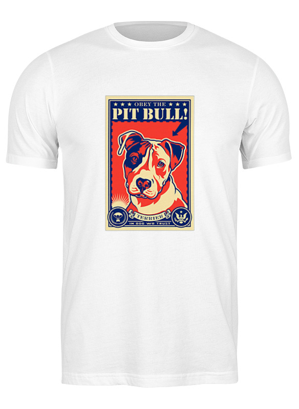 цена Printio Футболка классическая Собака: pit bull