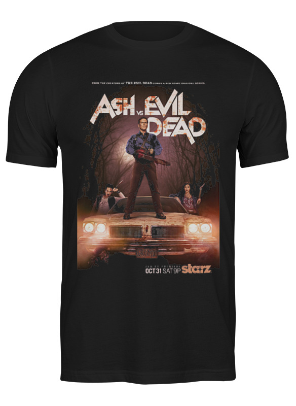 Printio Футболка классическая Ash vs evil dead / эш против зловещих мертвецов printio детская футболка классическая унисекс эш против зловещих мертвецов