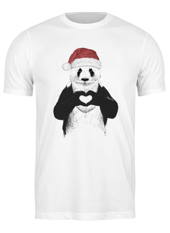Printio Футболка классическая Санта панда printio футболка классическая санта панда