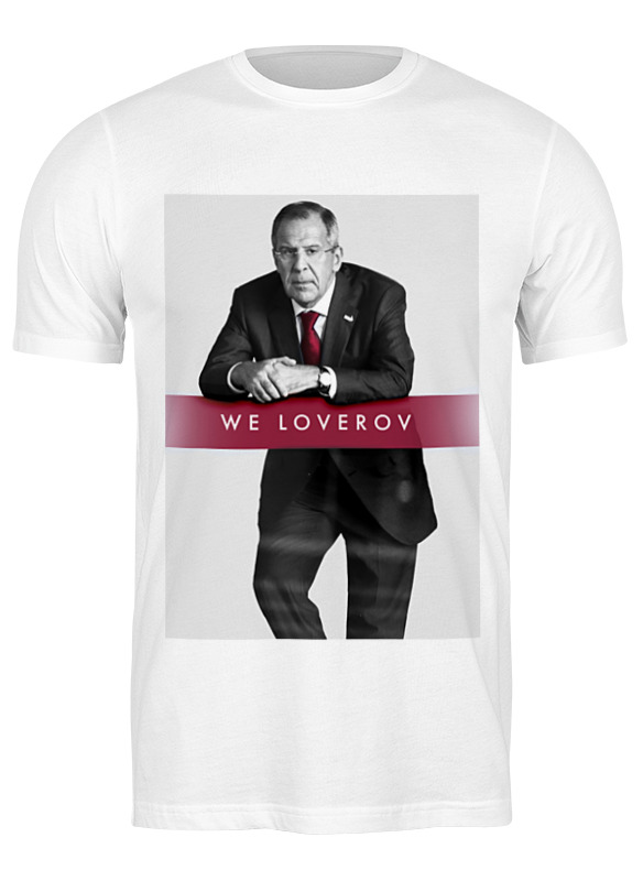 Printio Футболка классическая We loverov 2016 by k.karavaev printio футболка wearcraft premium we loverov 2016 by k karavaev