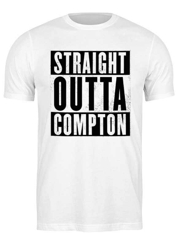 Printio Футболка классическая Straight outta compton