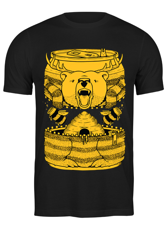 Printio Футболка классическая Bear beer /медведь printio детская футболка классическая унисекс bear beer медведь