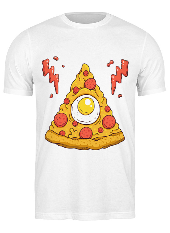 Printio Футболка классическая Кусочек пиццы (pizza)