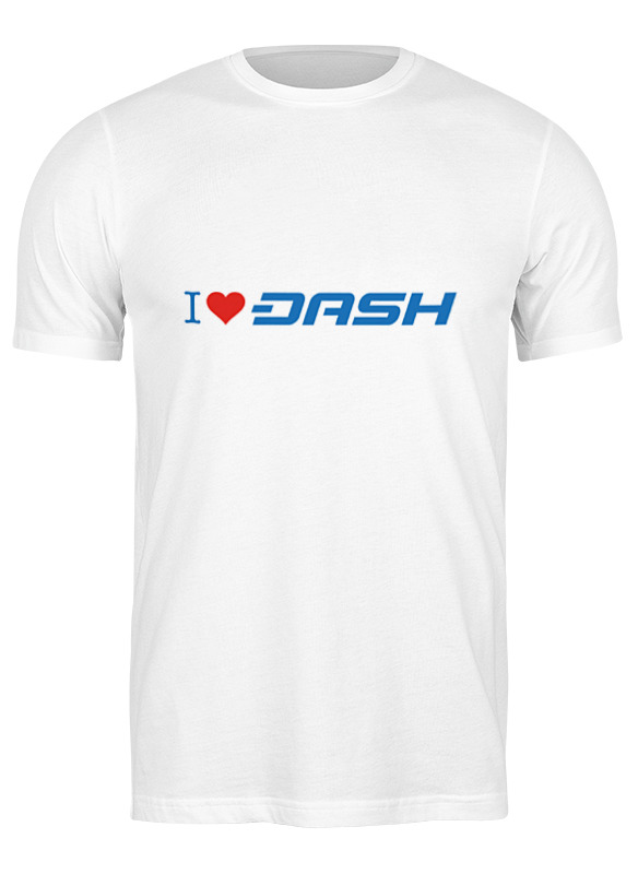 Printio Футболка классическая I love dash printio детская футболка классическая унисекс i love dash