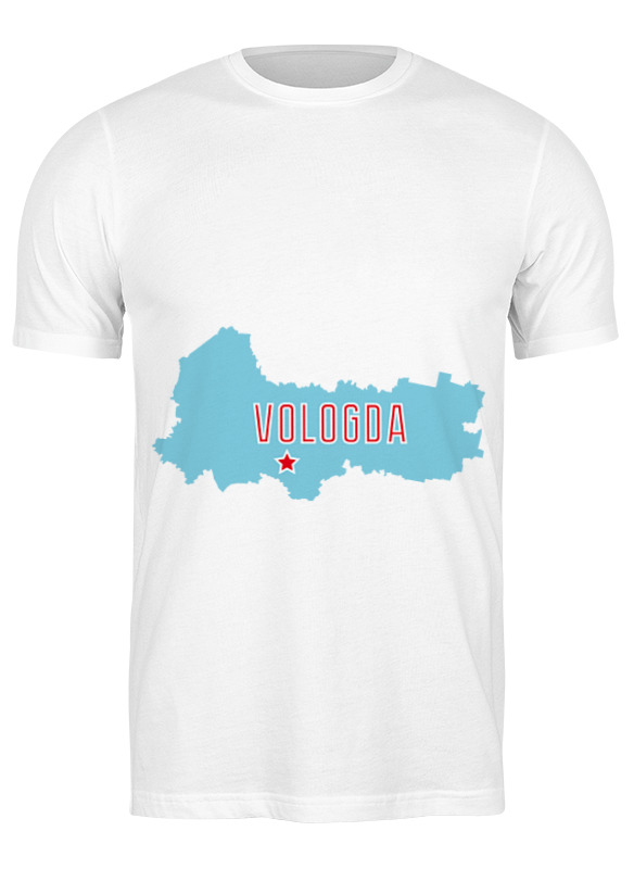 printio футболка wearcraft premium вологодская область вологда Printio Футболка классическая Вологодская область. вологда