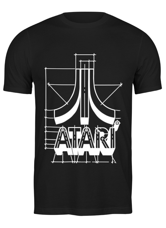 Printio Футболка классическая Логотип атари - atari logo printio футболка wearcraft premium логотип атари atari logo