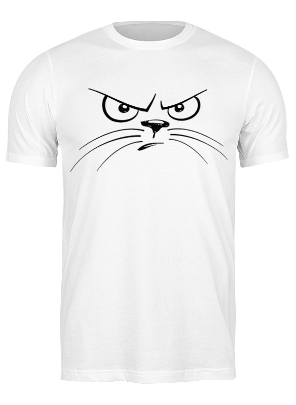 Printio Футболка классическая Злой кот мужская футболка злой кот m белый