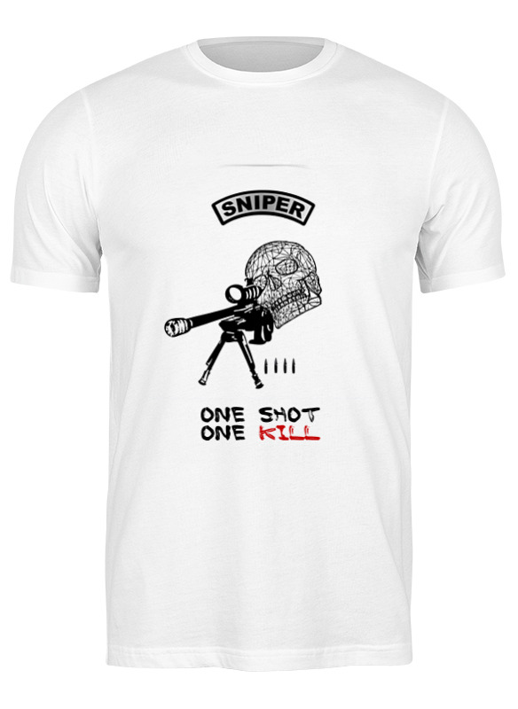 Printio Футболка классическая Снайпер printio футболка классическая снайпер