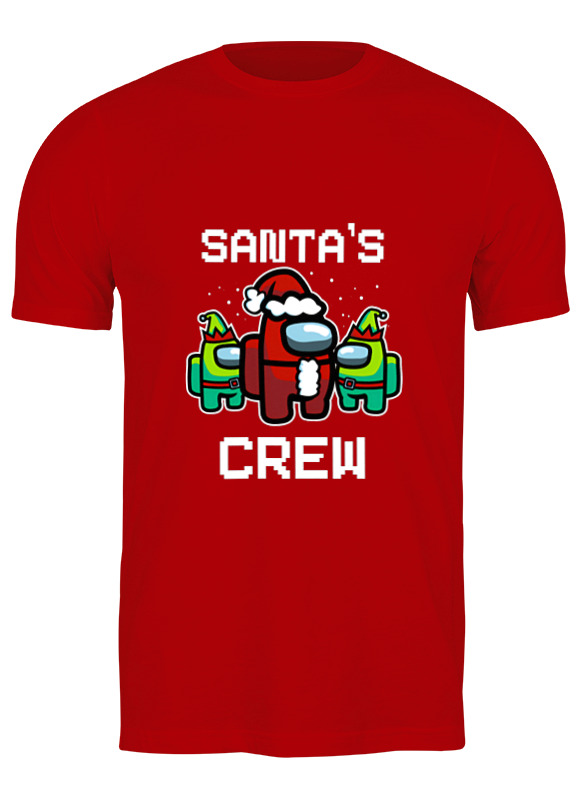 Printio Футболка классическая Santa's crew among us мужская футболка мафия медведь m красный