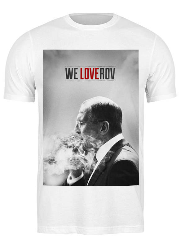 Printio Футболка классическая We loverov by design ministry