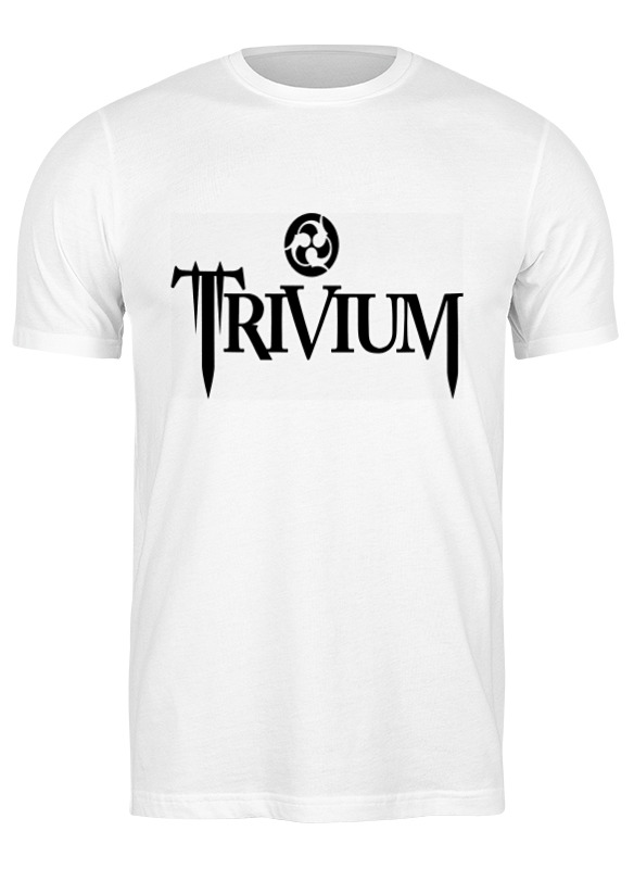мужская летняя футболка с принтом dio holy diver американская хеви метал группа черная футболка размеров от s до 7xl Printio Футболка классическая Группа trivium