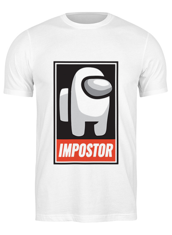 printio футболка классическая impostor by nature Printio Футболка классическая Among us impostor