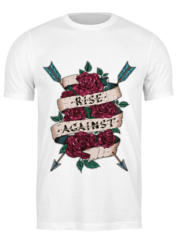 Printio Футболка классическая Rise against printio футболка с полной запечаткой мужская rise against