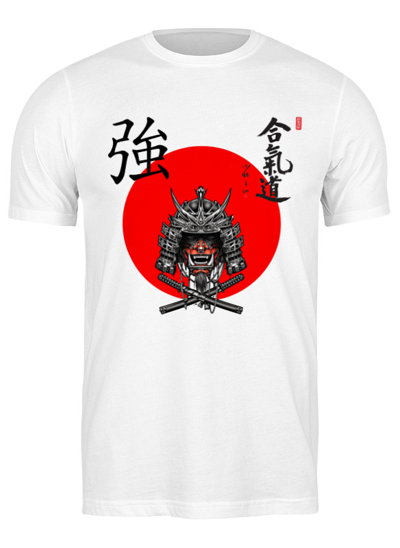 Printio Футболка классическая Самурай. samurai printio футболка классическая owl samurai сова самурай