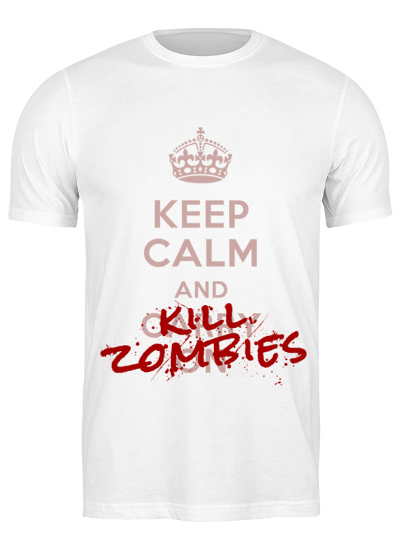 Printio Футболка классическая Kill zombies printio детская футболка классическая унисекс kill zombies