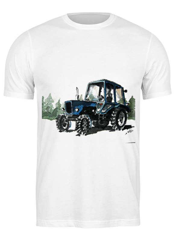 Printio Футболка классическая трактор от михаила доманова printio футболка wearcraft premium трактор от михаила доманова