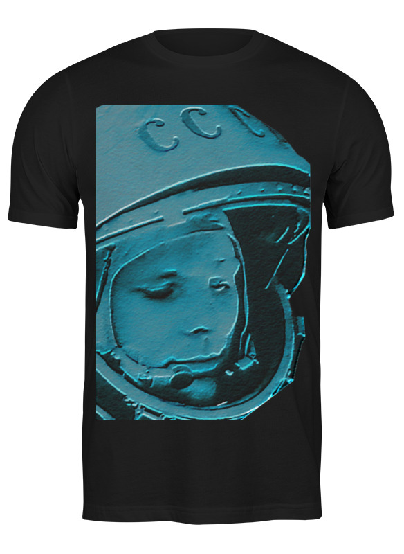 Printio Футболка классическая Гагарин детская футболка милый кот космонавт сны о космосе 104 красный