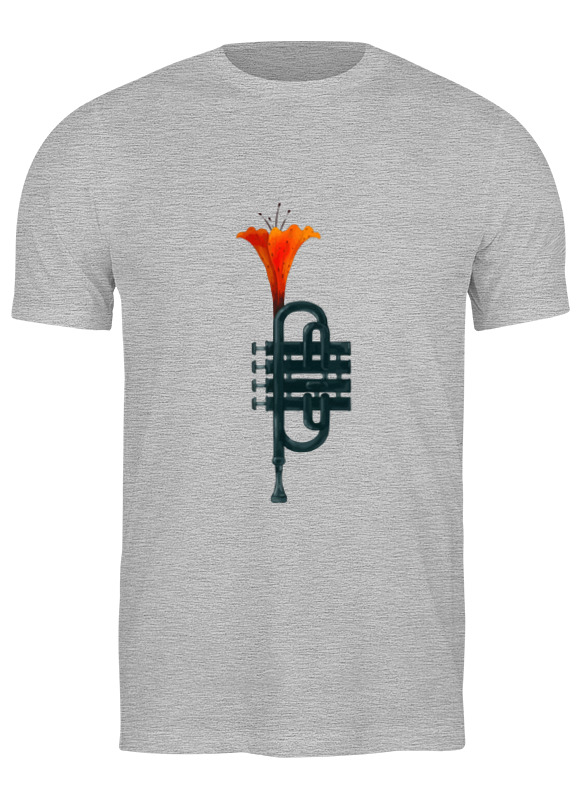 Printio Футболка классическая Труба цветок