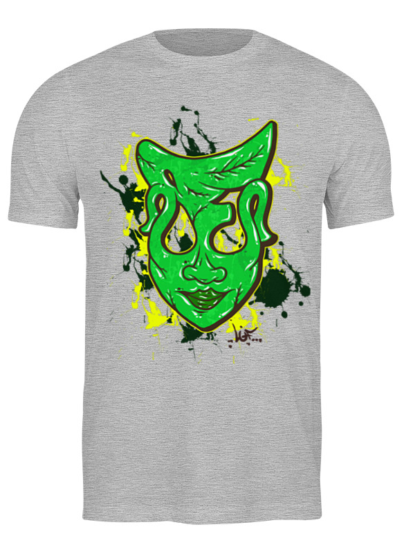 Printio Футболка классическая Lofcrew - wragizm green mask printio футболка wearcraft premium lofcrew wragizm circle