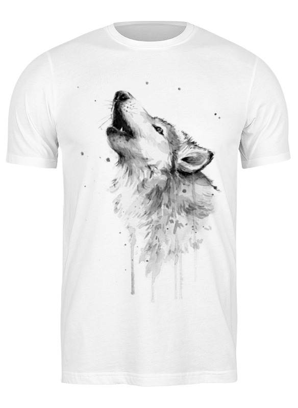 Printio Футболка классическая Акварельный волк printio футболка классическая акварельный волк