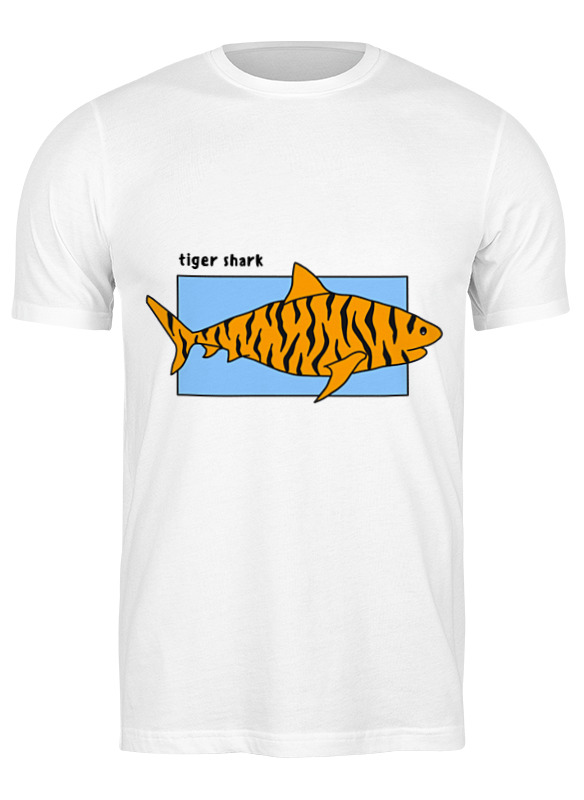 Printio Футболка классическая Тигровая акула printio детская футболка классическая унисекс тигровая акула