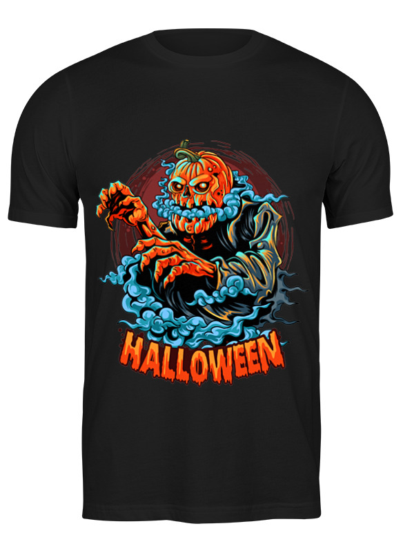 Printio Футболка классическая Halloween - зомби с дымком