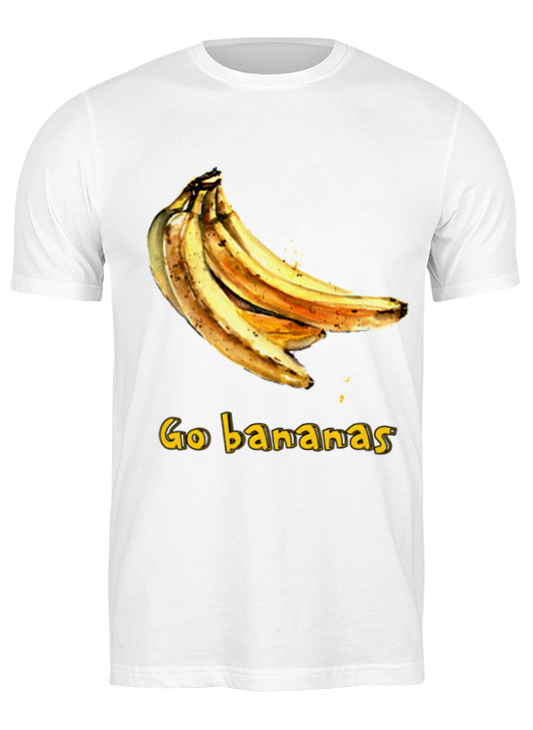 Printio Футболка классическая Go bananas go bananas